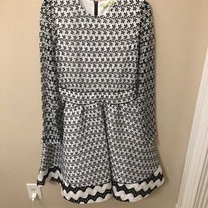Fun short patterned dress